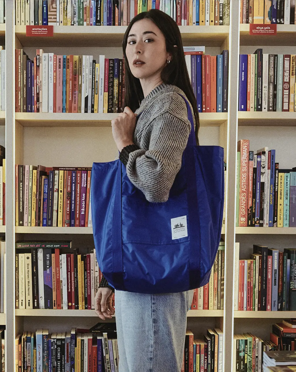 Totebag azul royal